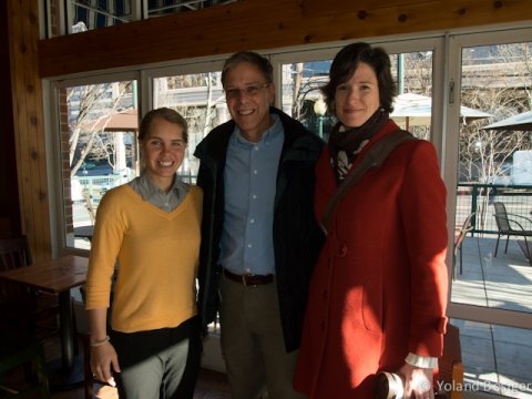 Valerie Grussing, Frank Cantelas and I