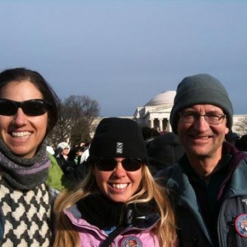 With Alison and Bob at the Inauguration 