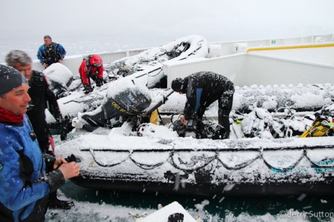 Digging out the dive gear