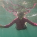 Brenna Snorkelling in Kailua Bay