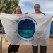 Sherrie and I with flag