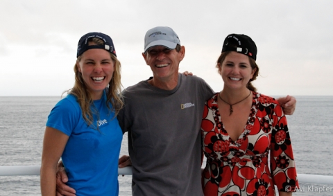 With Avi Klapfer and Genna Marie