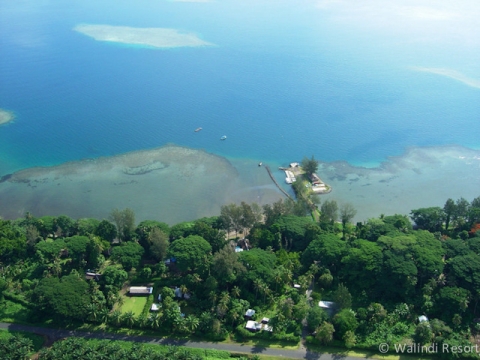 Walindi Resort from the Air