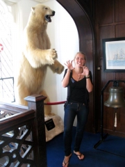 With a Polar Bear