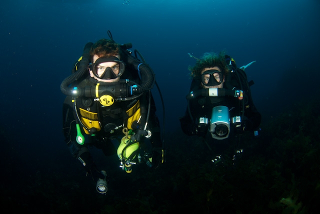 Steve and myself. Rebreather buddies!